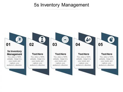 5s inventory management ppt powerpoint presentation layouts tips cpb