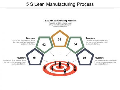 5s lean manufacturing process ppt powerpoint presentation diagram graph charts cpb