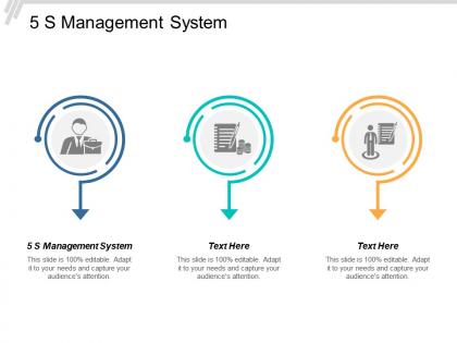 5s management system ppt powerpoint presentation professional good cpb