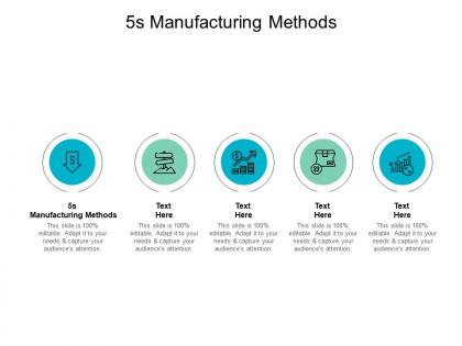 5s manufacturing methods ppt powerpoint presentation infographic cpb
