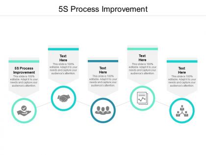 5s process improvement ppt powerpoint presentation model design cpb