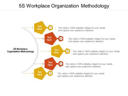 5s workplace organization methodology ppt powerpoint presentation icon cpb
