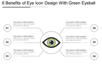 6 benefits of eye icon design with green eyeball