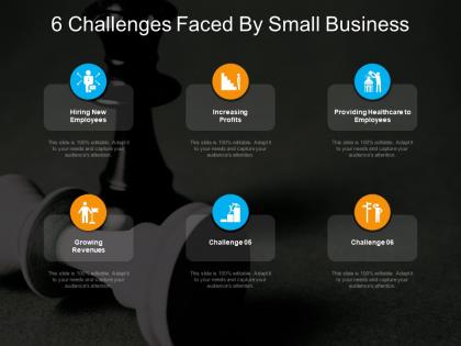 6 challenges faced by small business