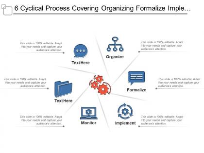 6 cyclical process covering organizing formalize implement and monitor