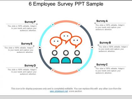 6 employee survey ppt sample