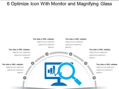 6 optimize icon with monitor and magnifying glass