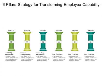 6 pillars strategy for transforming employee capability