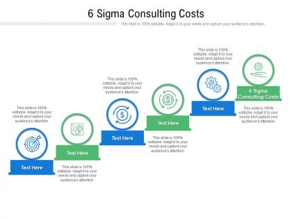 6 sigma consulting costs ppt powerpoint presentation inspiration diagrams cpb