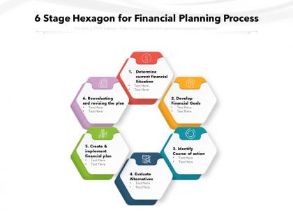 6 stage hexagon for financial planning process