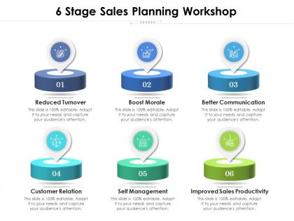 6 stage sales planning workshop