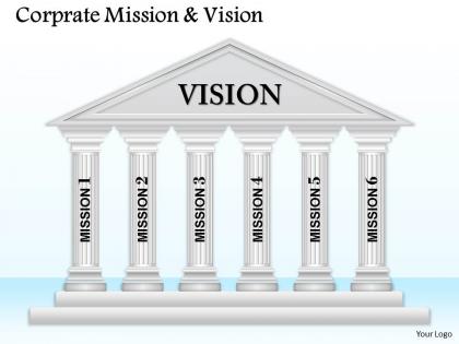 6 staged vision and mission diagram 0214