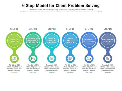 6 step model for client problem solving