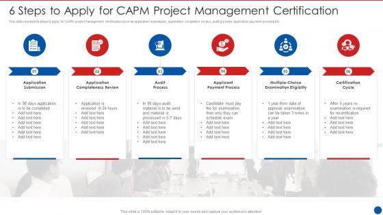 6 Steps To Apply For CAPM Project Management Certification
