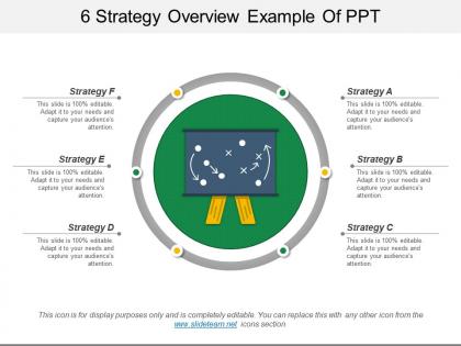 6 strategy overview example of ppt