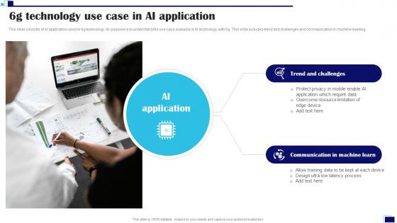 6g Technology Use Case In AI Application