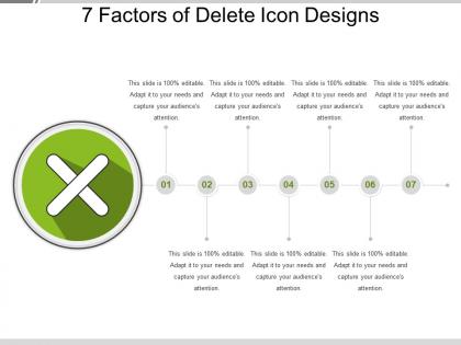 7 factors of delete icon designs