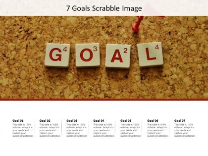 7 goals scrabble image