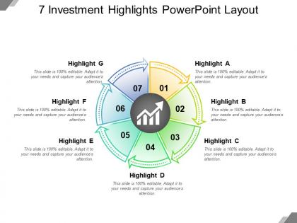 7 investment highlights powerpoint layout