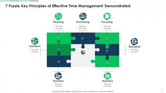 7 Puzzle Key Principles Of Effective Time Management Demonstrated