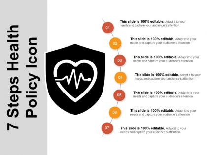 7 steps health policy icon