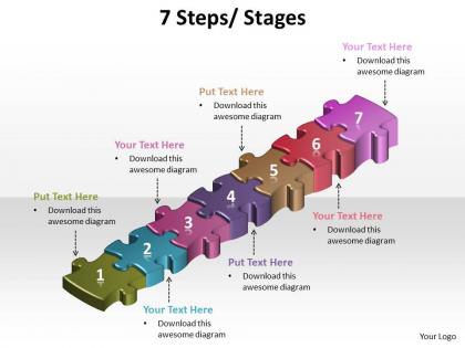 7 steps powerpoint slides templates