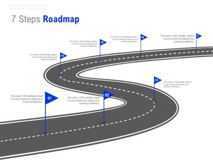 7 steps roadmap c1316 ppt powerpoint presentation infographic template elements