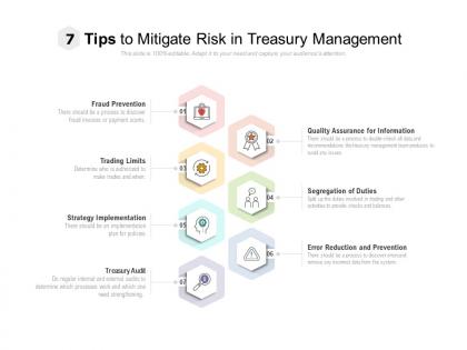 7 tips to mitigate risk in treasury management