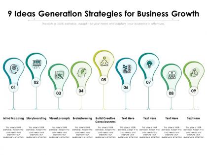 9 ideas generation strategies for business growth