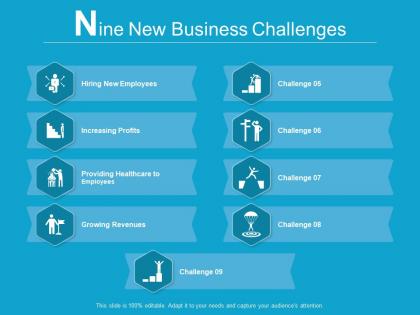 9 new business challenges