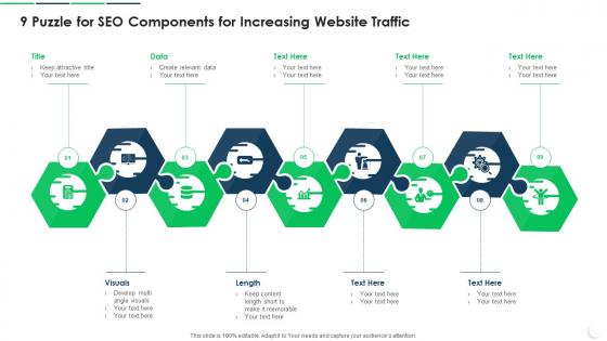 9 Puzzle For SEO Components For Increasing Website Traffic