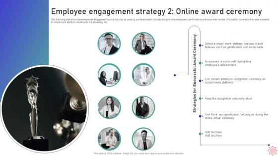 A25 Employee Engagement Strategy 2 Online Award Ceremony Implementing WFH Policy Post Covid 19