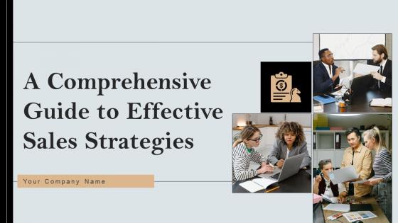 A Comprehensive Guide to Effective Sales Strategies MKT CD V