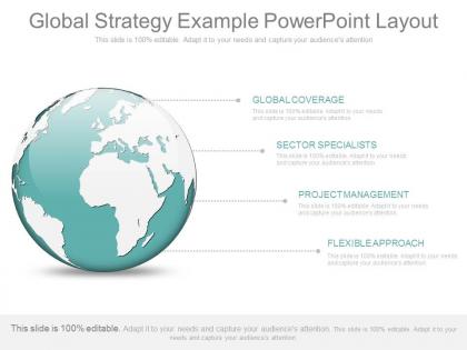 A global strategy example powerpoint layout