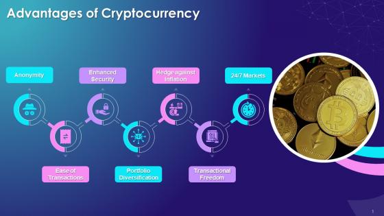 A Guide To Advantages Of Cryptocurrency Training Ppt