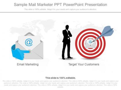 A sample mail marketer ppt powerpoint presentation