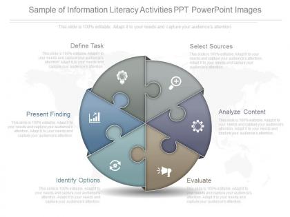 A sample of information literacy activities ppt powerpoint images