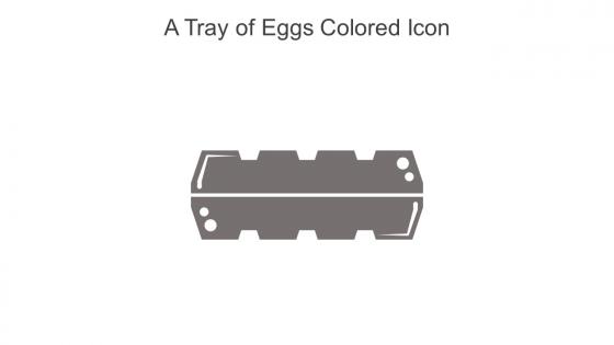 A Tray Of Eggs Colored Icon In Powerpoint Pptx Png And Editable Eps Format