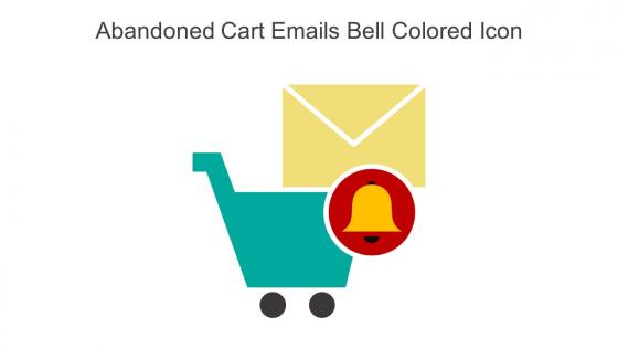 Abandoned Cart Emails Bell Colored Icon In Powerpoint Pptx Png And Editable Eps Format