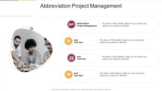 Abbreviation Project Management In Powerpoint And Google Slides Cpb