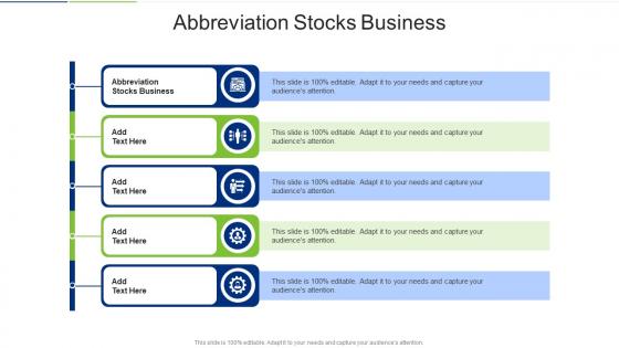 Abbreviation Stocks Business In Powerpoint And Google Slides Cpb