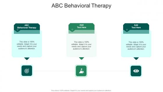 ABC Behavioral Therapy In Powerpoint And Google Slides Cpb