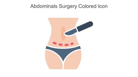 Abdominals Surgery Colored Icon In Powerpoint Pptx Png And Editable Eps Format