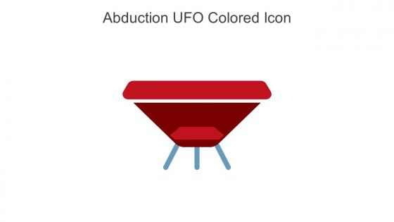 Abduction UFO Colored Icon In Powerpoint Pptx Png And Editable Eps Format