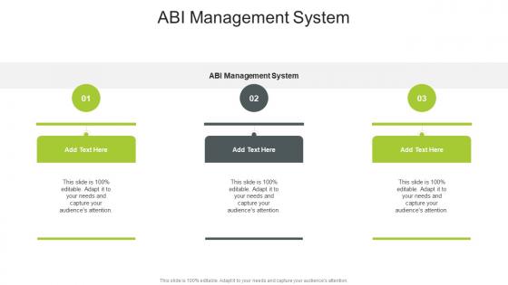 ABI Management System In Powerpoint And Google Slides Cpb