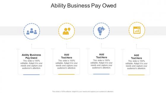 Ability Business Pay Owed In Powerpoint And Google Slides Cpb