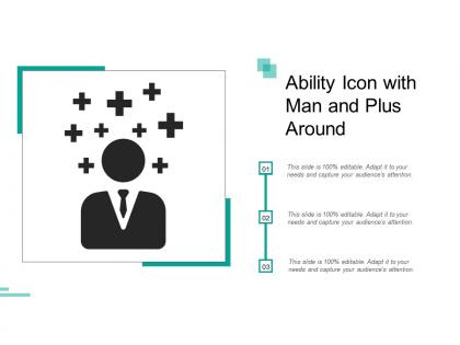 Ability icon with man and plus around