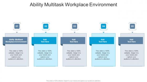 Ability Multitask Workplace Environment In Powerpoint And Google Slides Cpb
