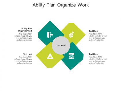 Ability plan organize work ppt powerpoint presentation file gallery cpb