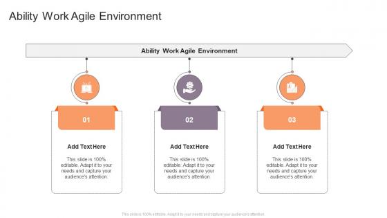 Ability Work Agile Environment In Powerpoint And Google Slides Cpb